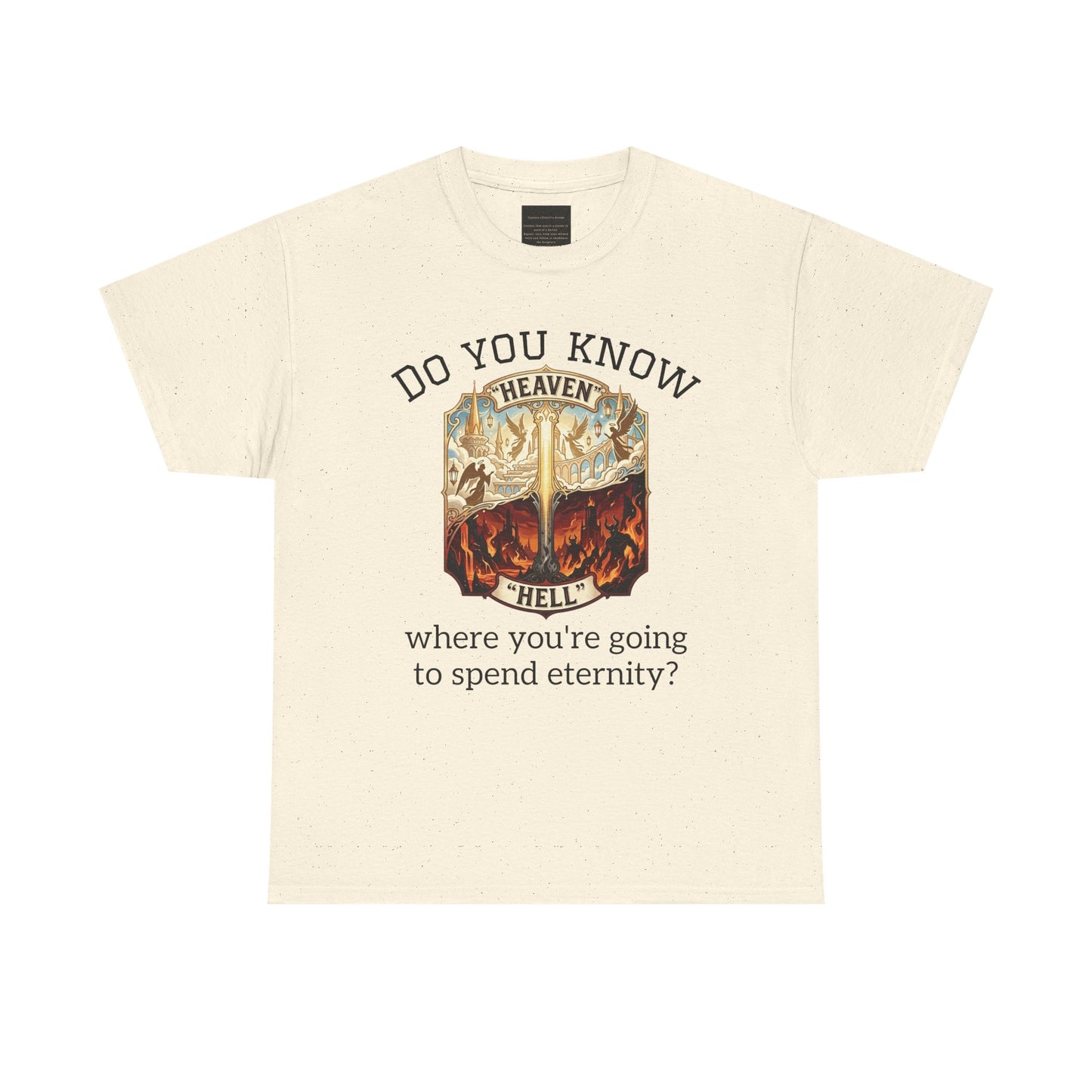 "Do You Know Where You’re Going? / Ask Me About Jesus"- Gospel Tee