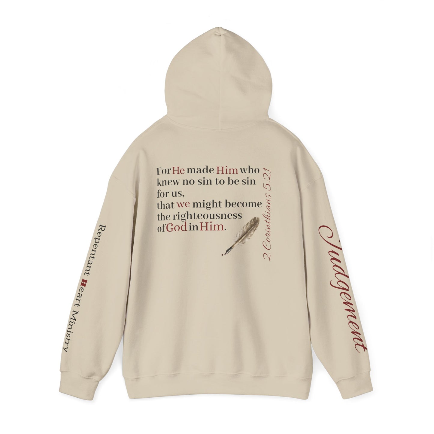 Judgment hoodie- Revelation and 2 Corinthians scripture