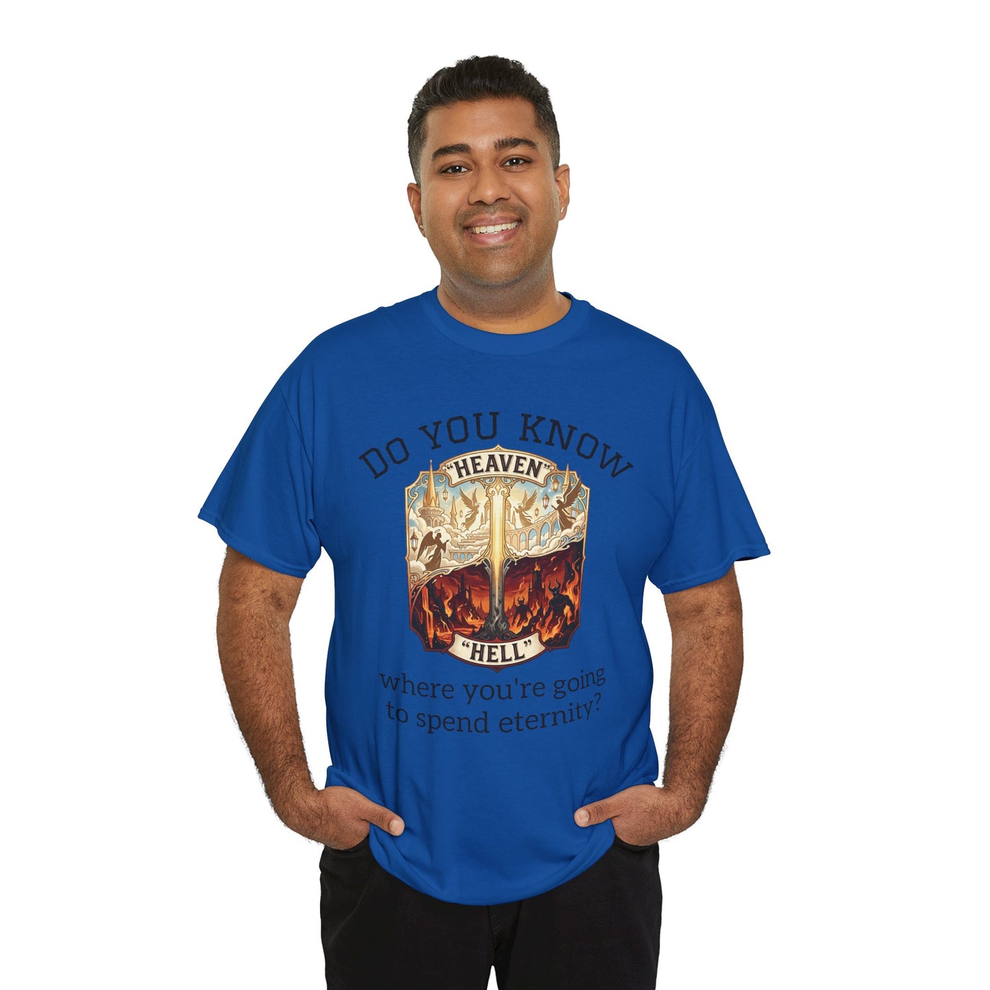"Do You Know Where You’re Going? / Ask Me About Jesus"- Gospel Tee