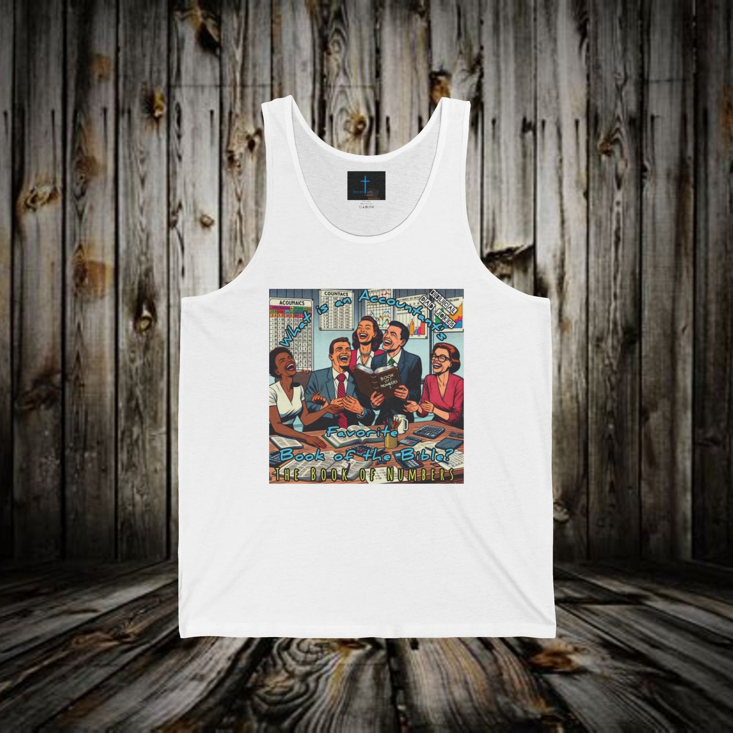 Biblical Dad Joke: The Book Of Numbers, Tank Top