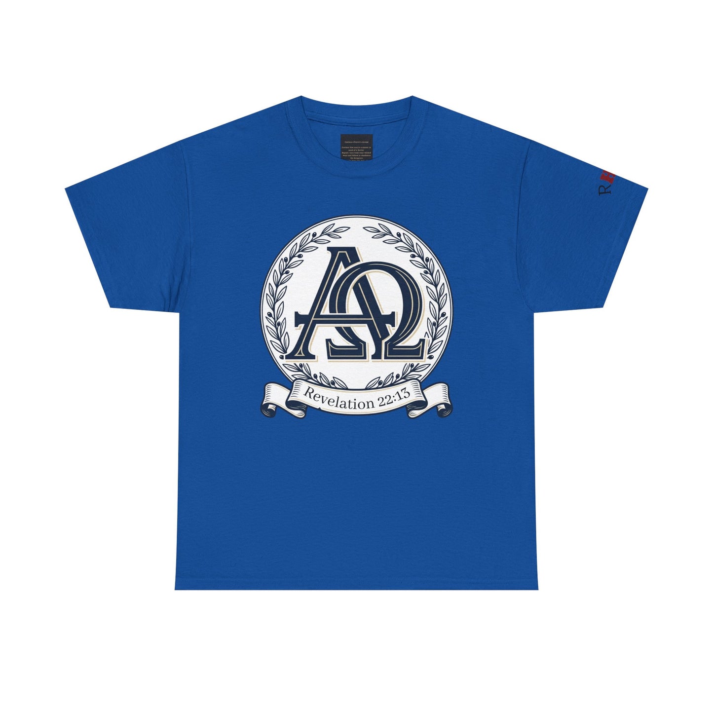 Alpha Omega T-shirt "I Am the First & the Last" Names of Jesus