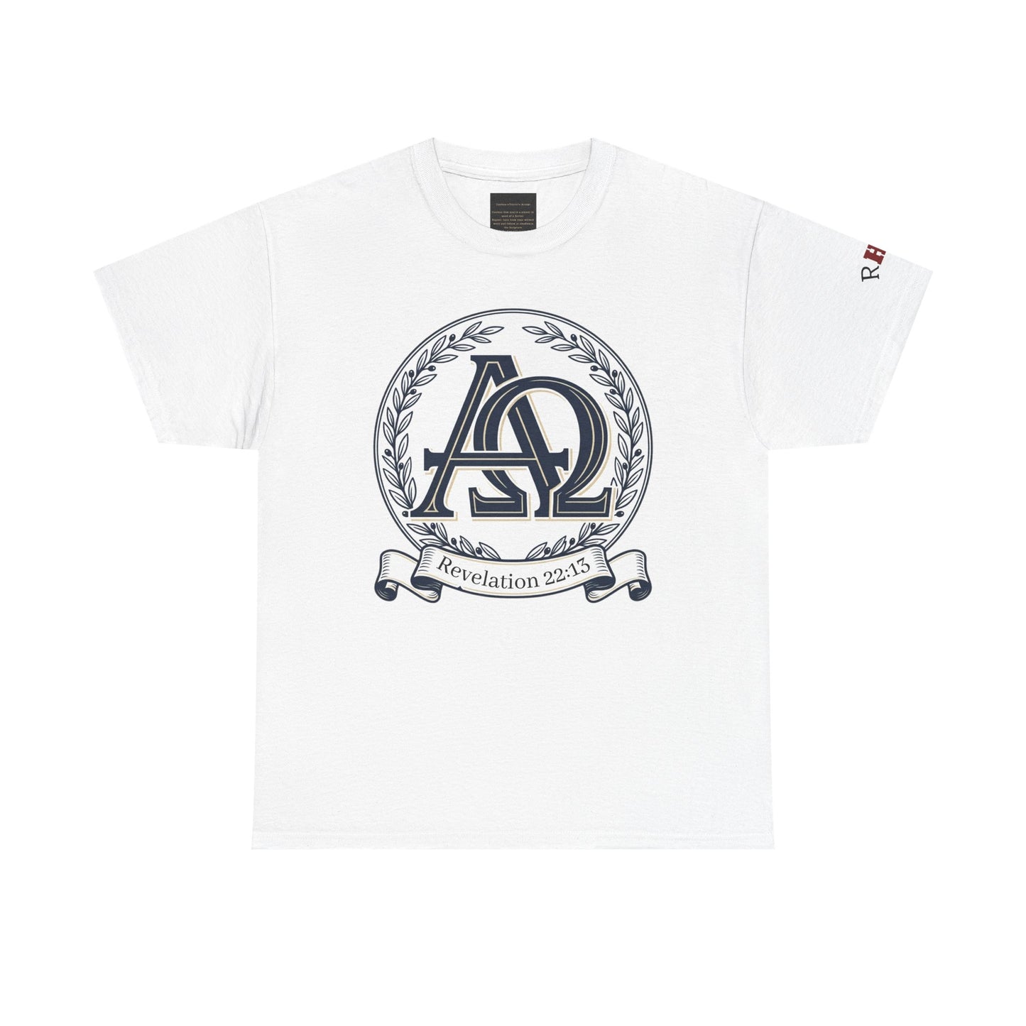 Alpha Omega T-shirt "I Am the First & the Last" Names of Jesus