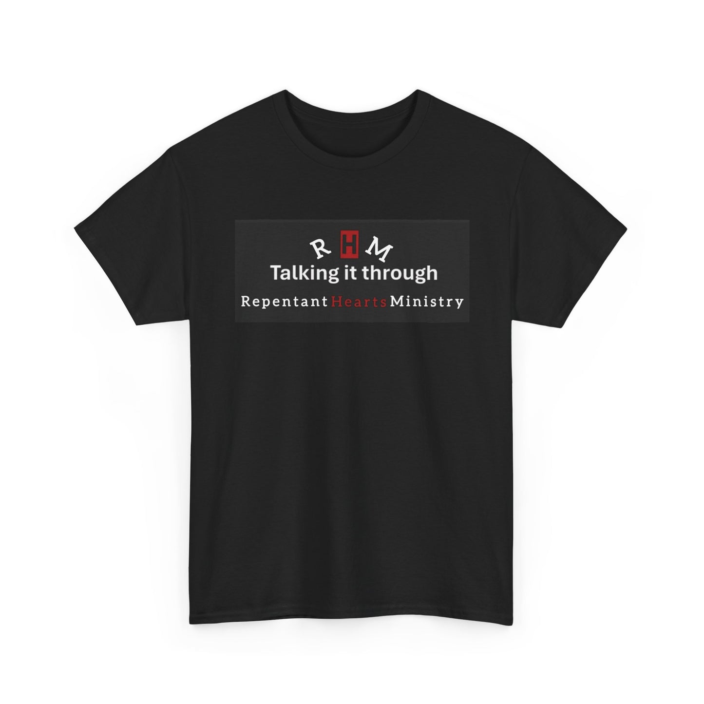 Ministry Tee — "Talking It Through" Repentant Hearts Gospel Shirt