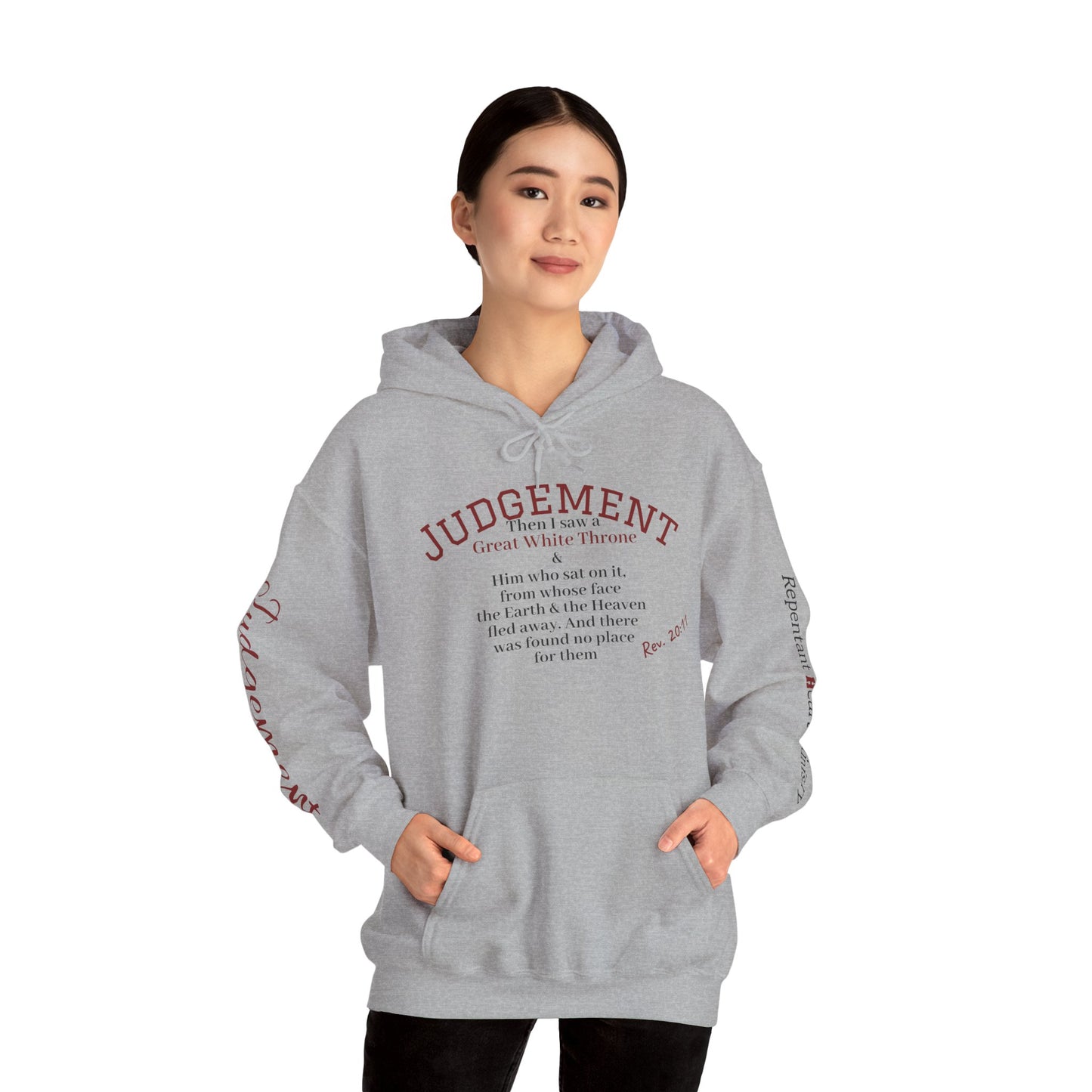 Judgment hoodie- Revelation and 2 Corinthians scripture