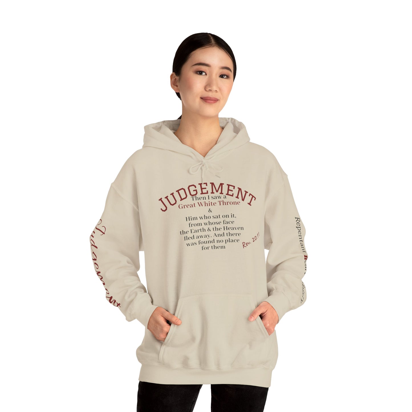 Judgment hoodie- Revelation and 2 Corinthians scripture