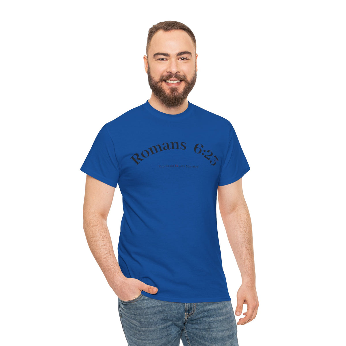 Your Debt Is Paid Romans 6:23 Inspirational- Christian Cross T-Shirt