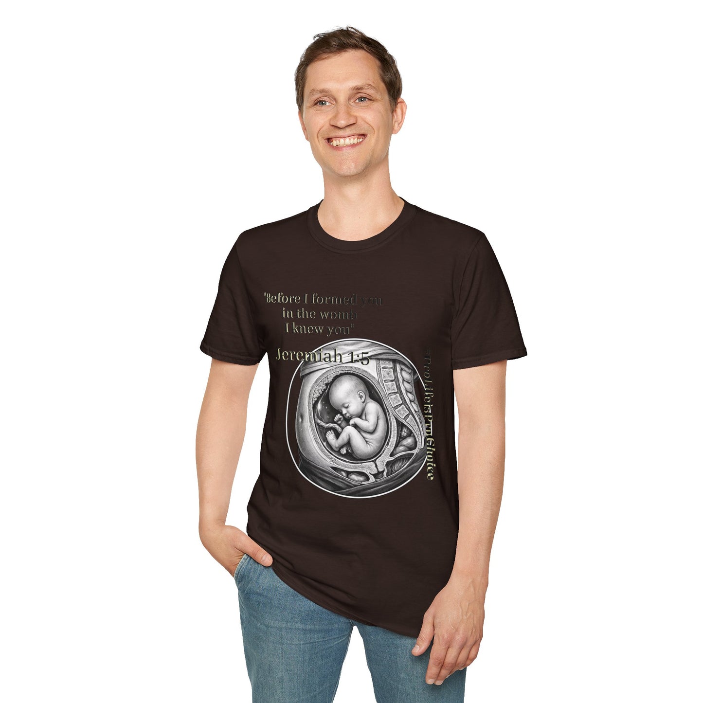 Abolish Abortion T-Shirt - Jeremiah 1:5