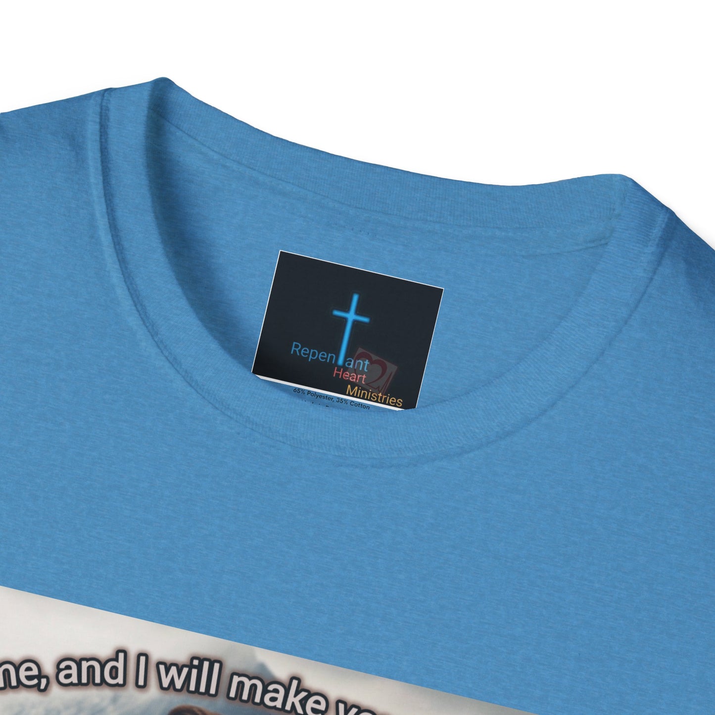 Matthew 4:19 - Jesus T-Shirt -  Design