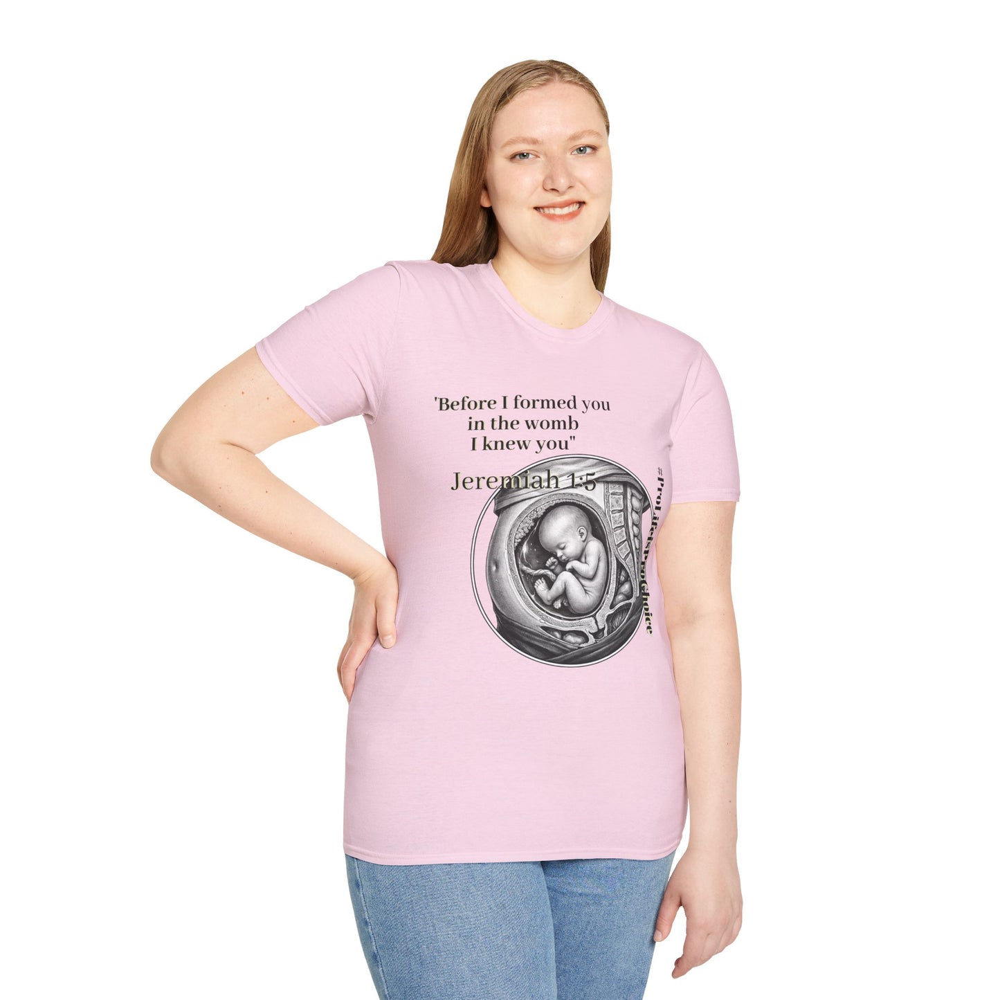 Abolish Abortion T-Shirt - Jeremiah 1:5