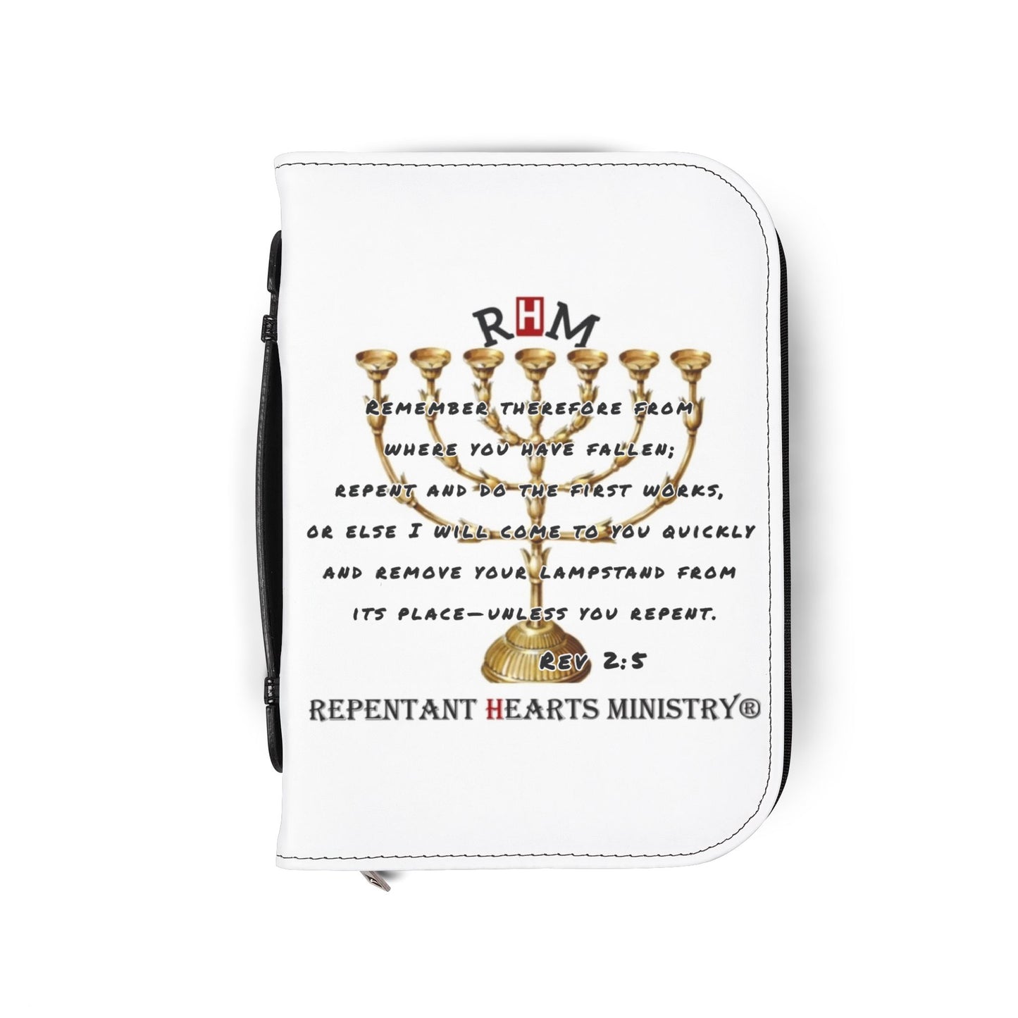 Bible Cover/ Case -Repentant Hearts Ministry (Joel & Rev Design)