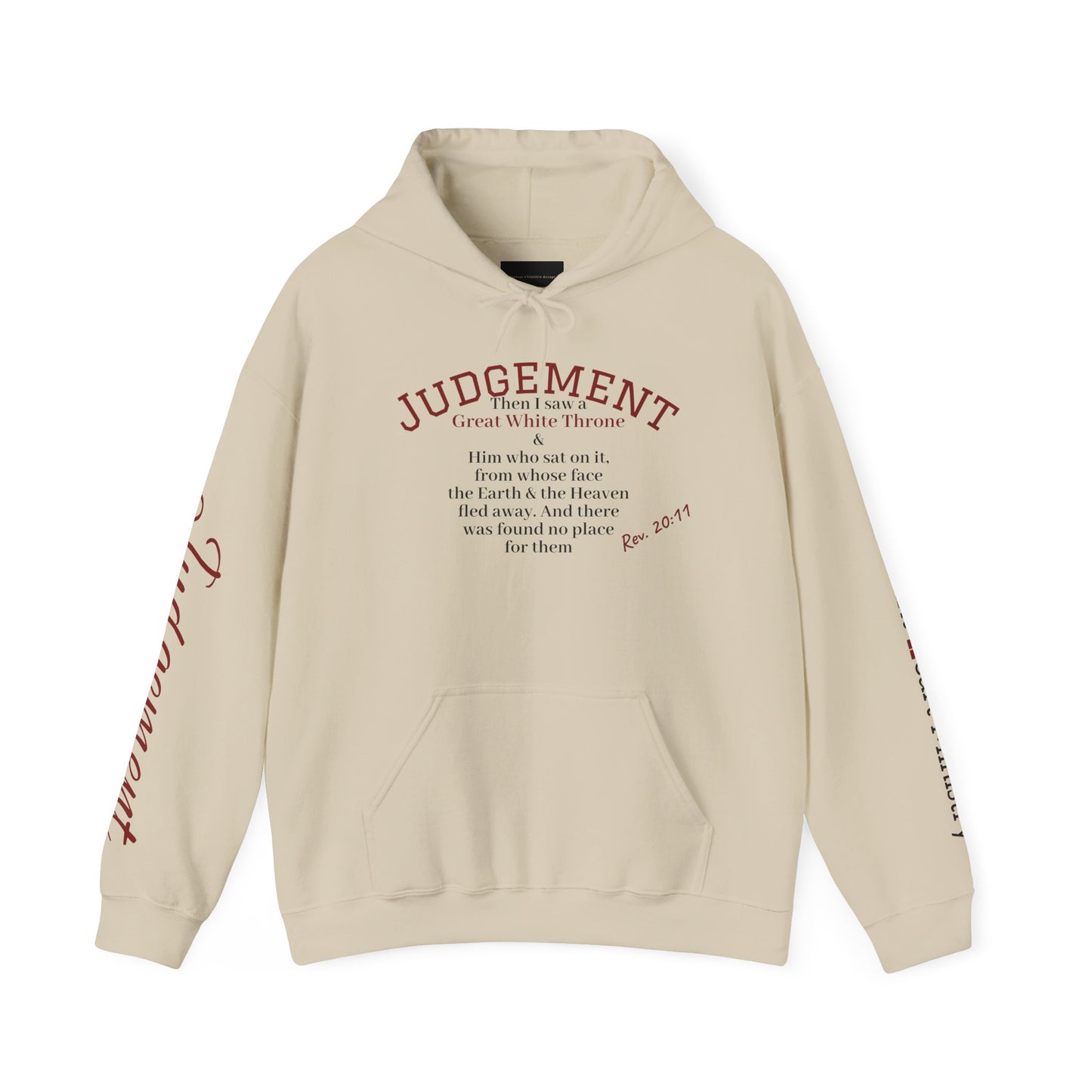 Judgment hoodie- Revelation and 2 Corinthians scripture