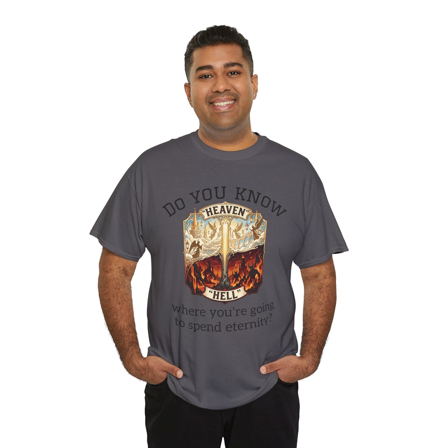 "Do You Know Where You’re Going? / Ask Me About Jesus"- Gospel Tee