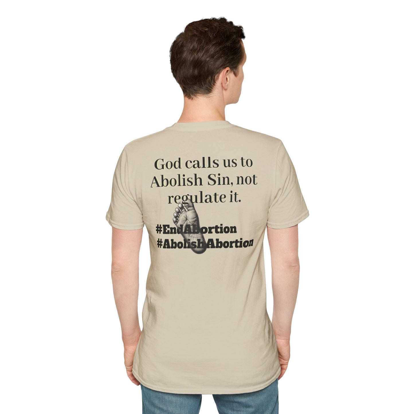 Abolish Abortion T-Shirt - Jeremiah 1:5
