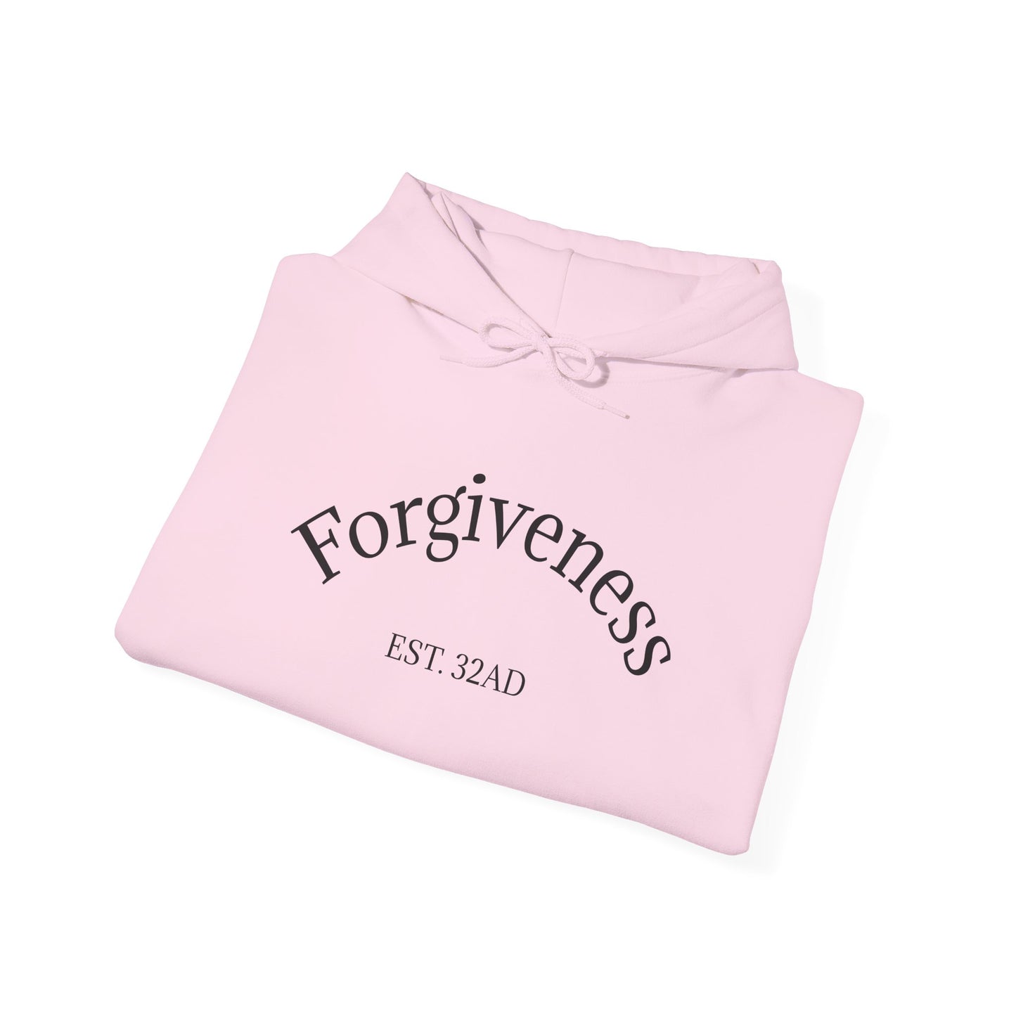 Forgiveness Hoodie (Romans 10:9-10)— Christian Scripture Faith Pullover