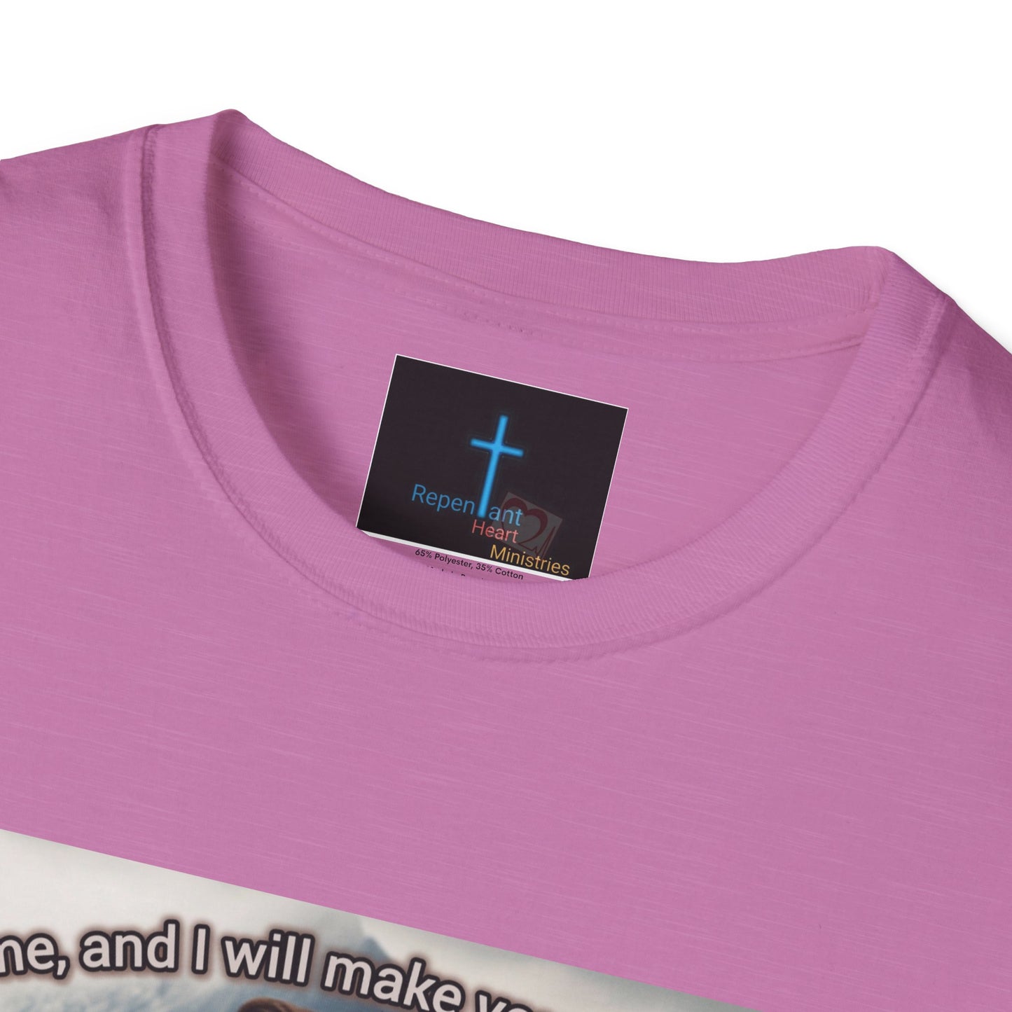 Matthew 4:19 - Jesus T-Shirt -  Design