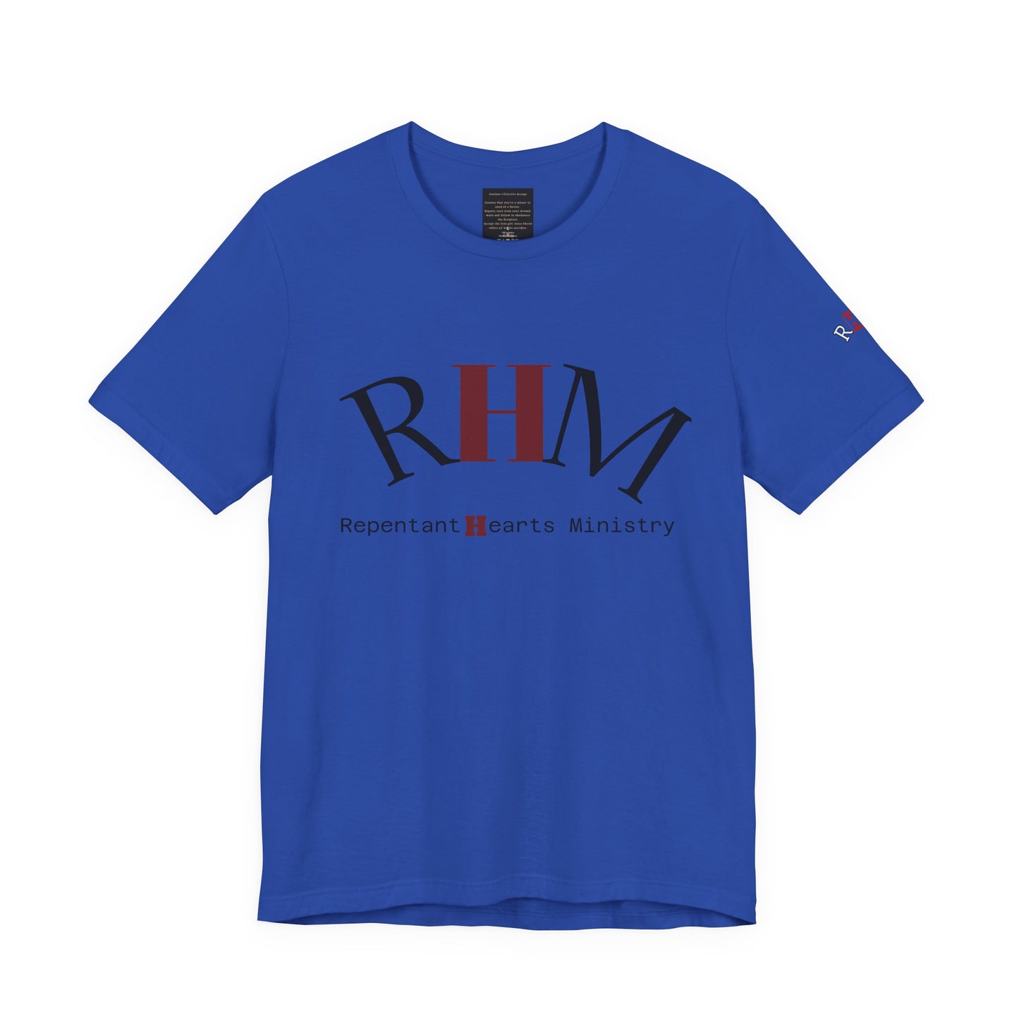 Matt 11:28- Repentant Hearts Ministry T‑Shirt — Scripture Tee