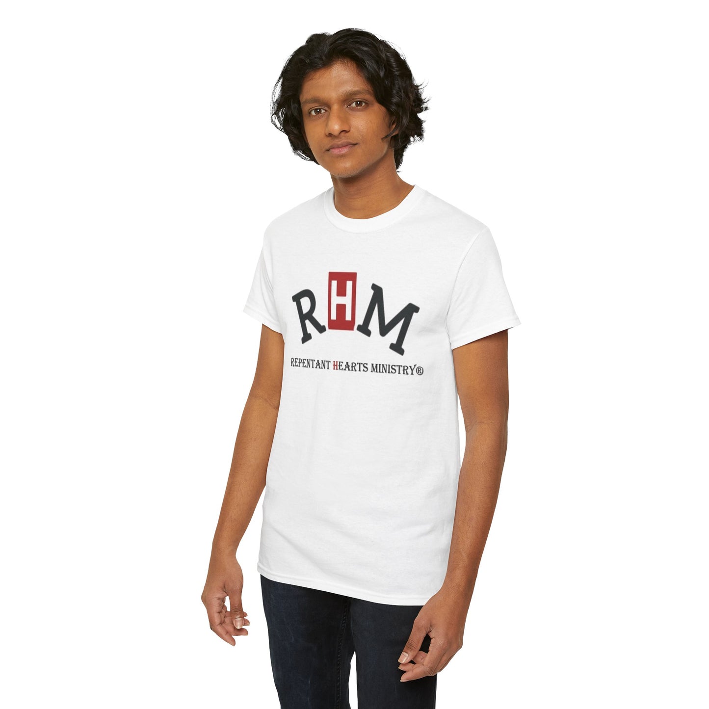 Biblical- Repentant Hearts Ministry T‑Shirt —  Christian Tee with Scripture & Shofar Design