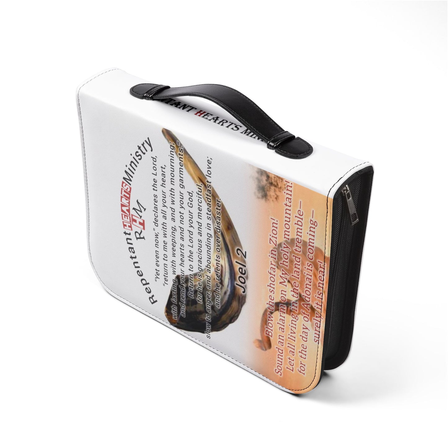 Bible Cover/ Case -Repentant Hearts Ministry (Joel & Rev Design)