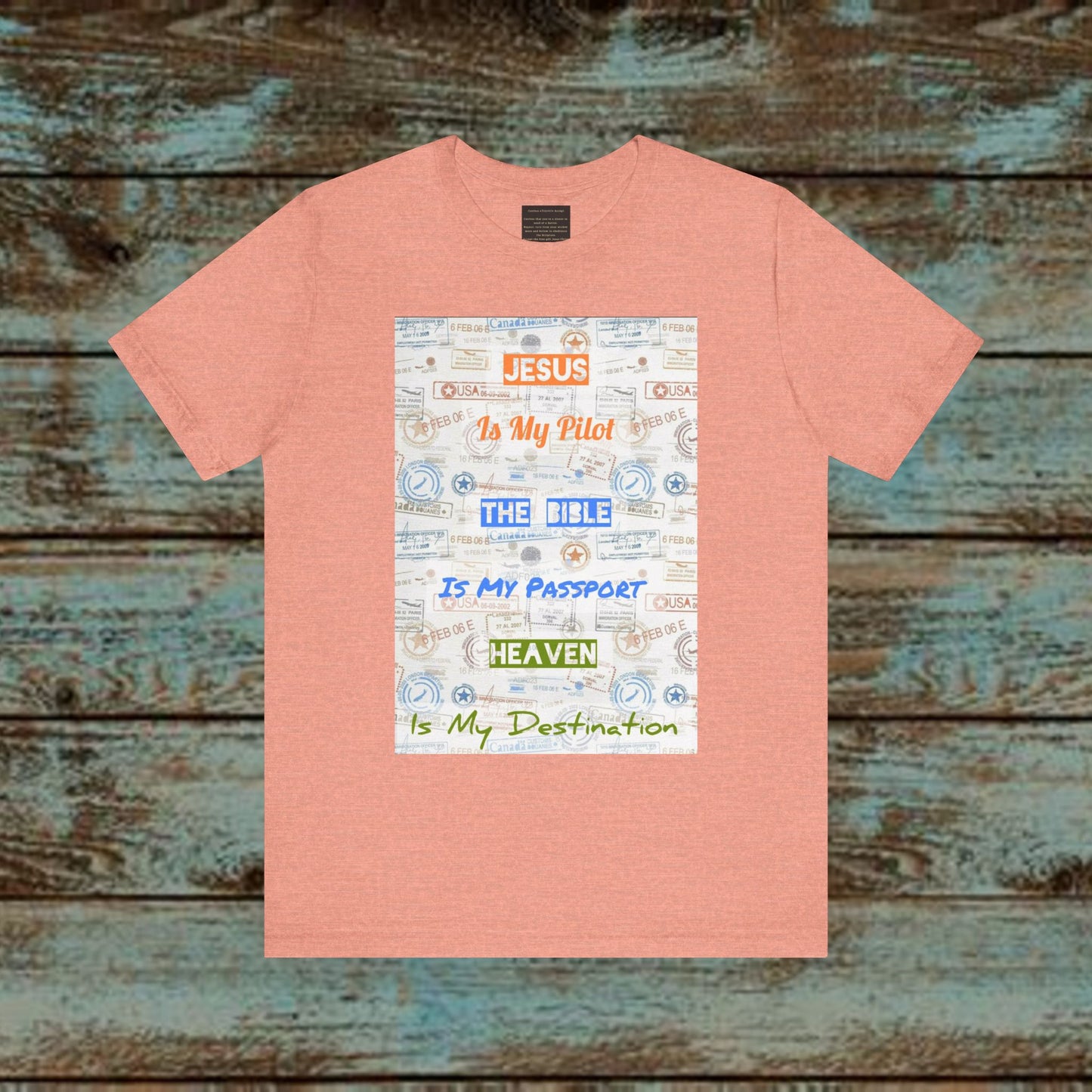 Faith Based T-Shirt - Jesus is My Pilot