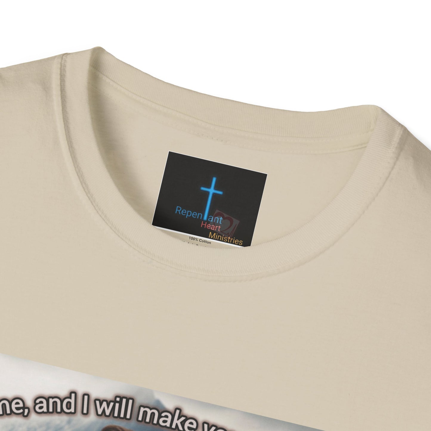 Matthew 4:19 - Jesus T-Shirt -  Design