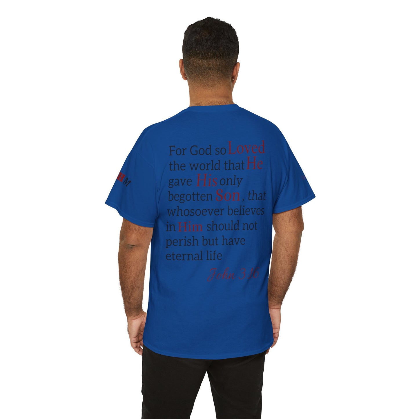 Redemption John 3:16 T-Shirt — Scripture Tee
