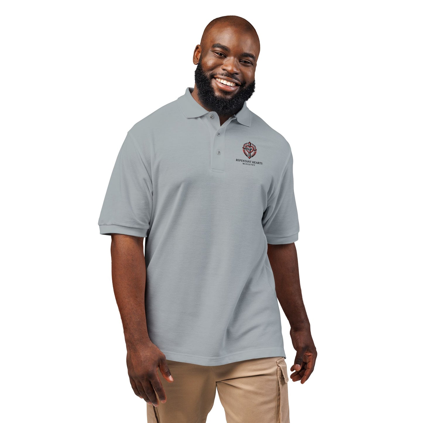 RHM Logo Polo — Hampton Harbor Crew Shirt- Embroidered