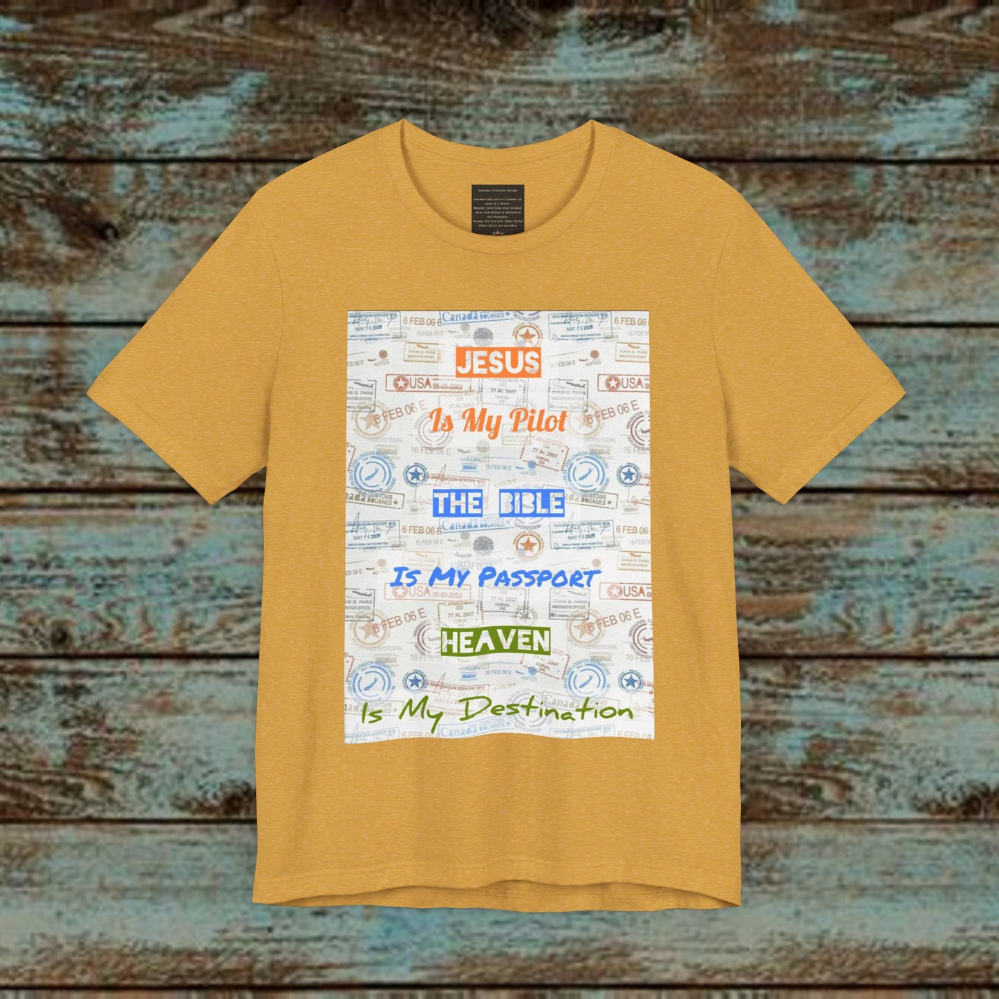 Faith Based T-Shirt - Jesus is My Pilot