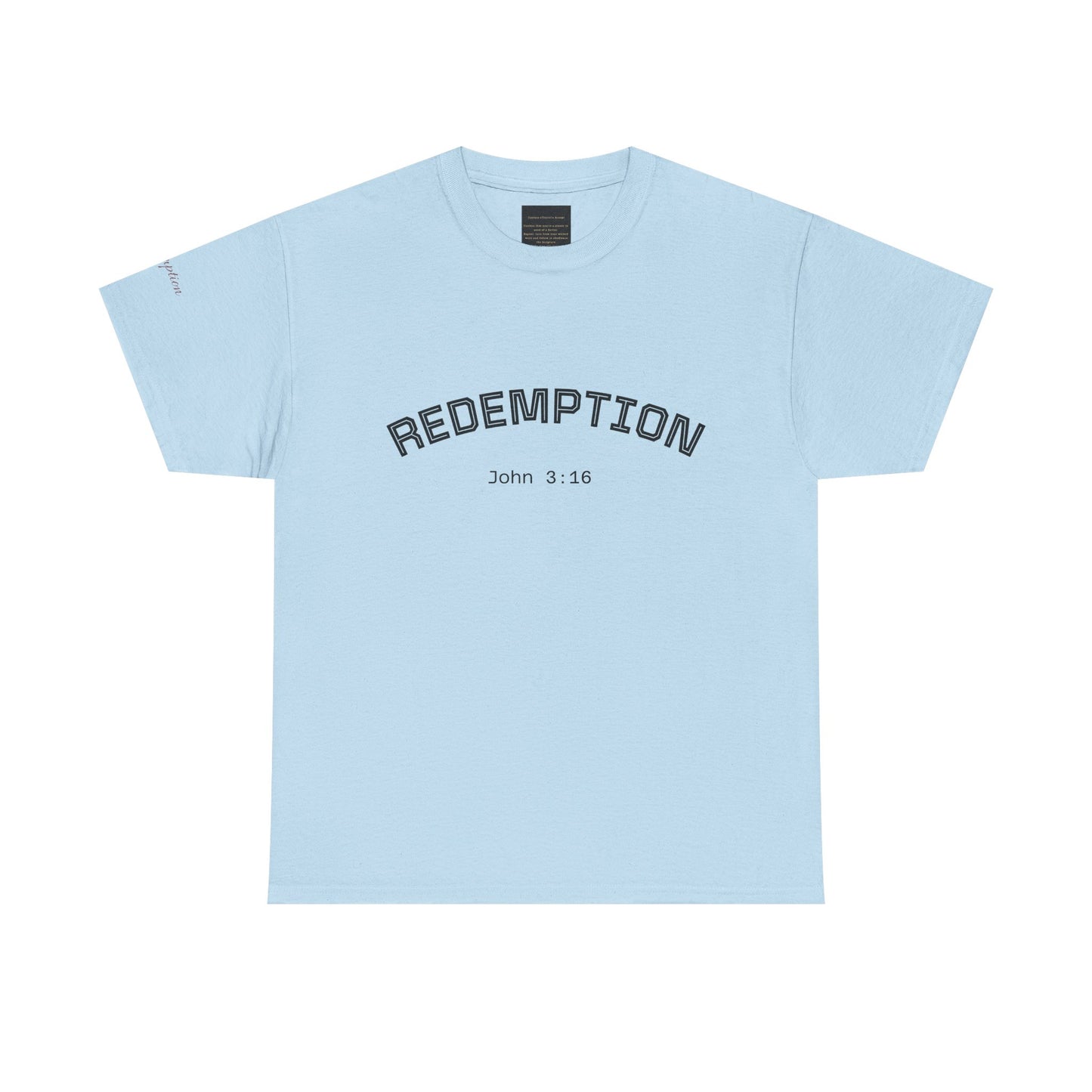 Redemption John 3:16 T-Shirt — Scripture Tee