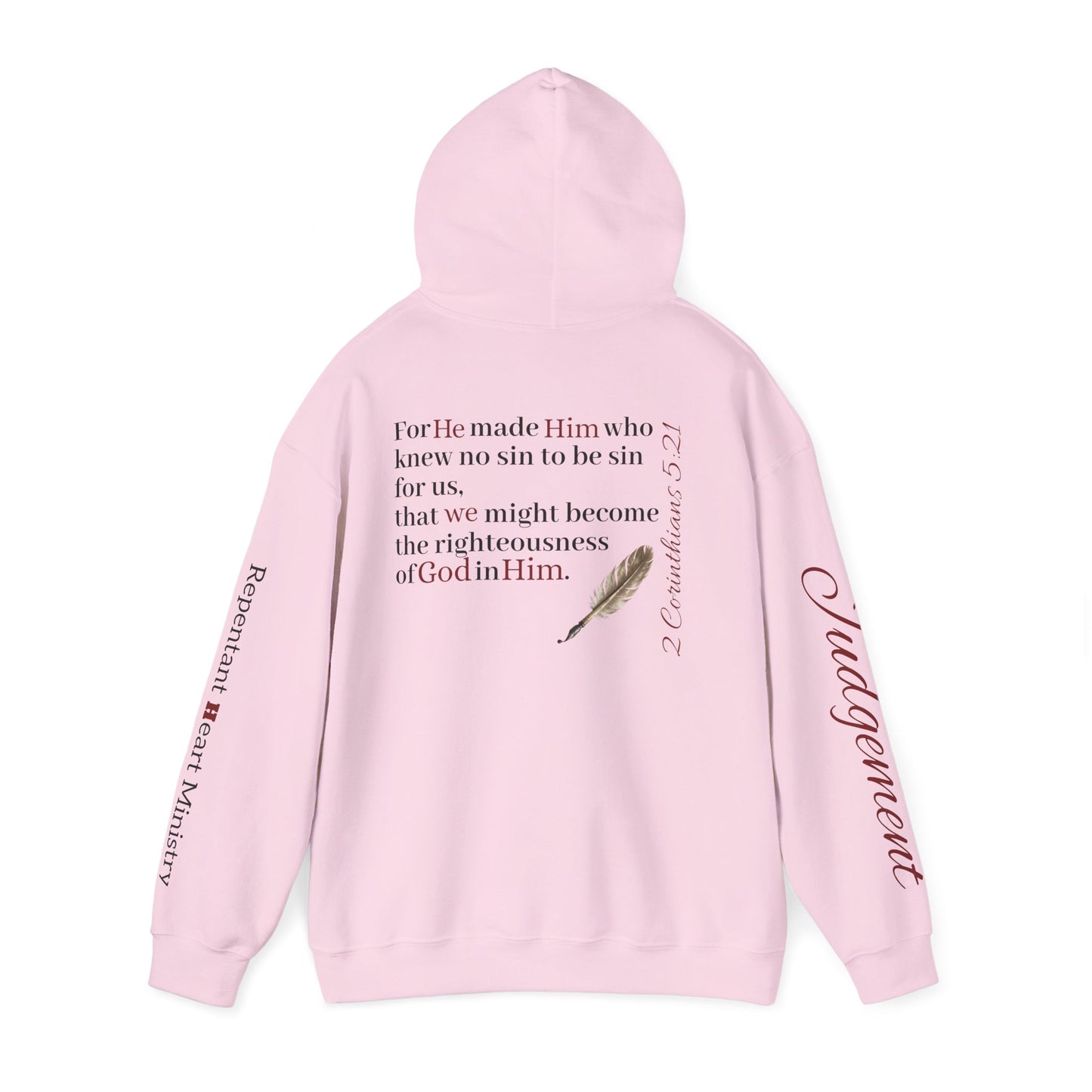 Judgment hoodie- Revelation and 2 Corinthians scripture
