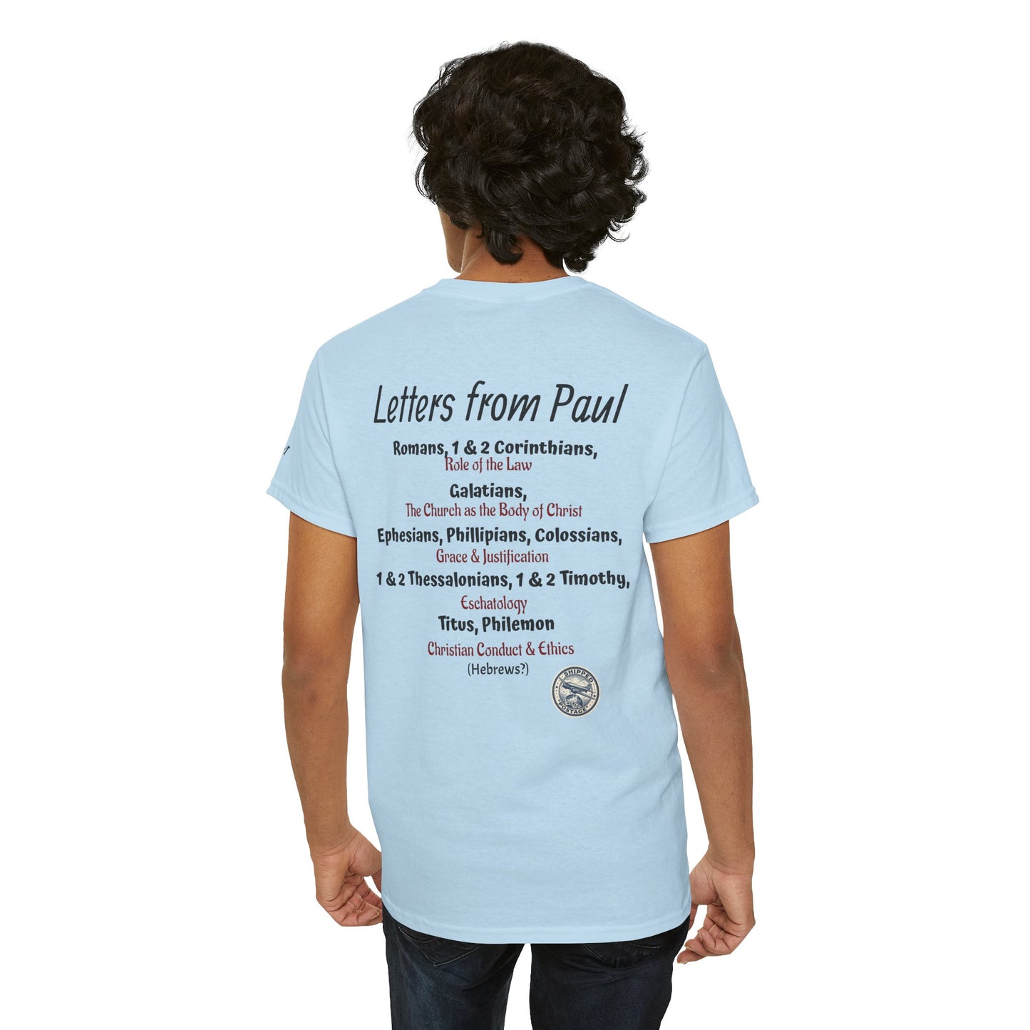 Letters from Paul T-Shirt — What Would Yours Say?