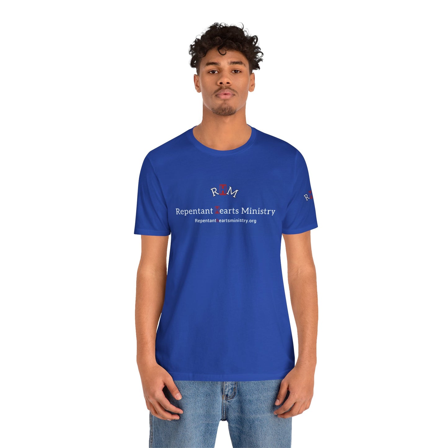 Matt 11:28- Repentant Hearts Ministry T‑Shirt — Scripture Tee