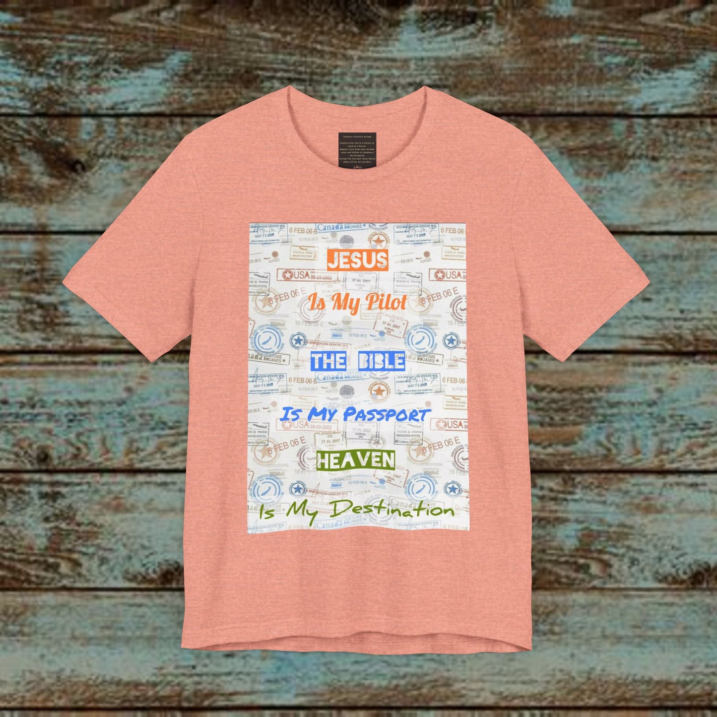 Faith Based T-Shirt - Jesus is My Pilot