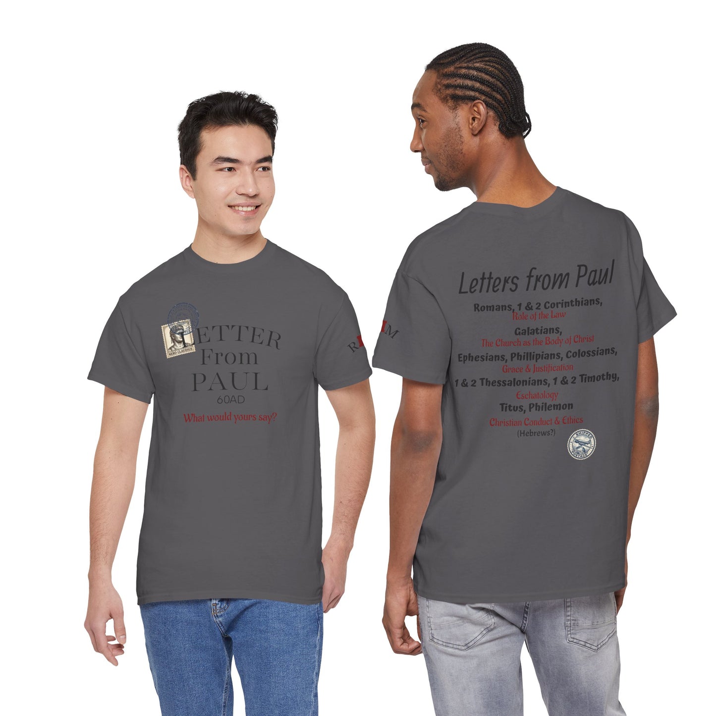 Letters from Paul T-Shirt — What Would Yours Say?