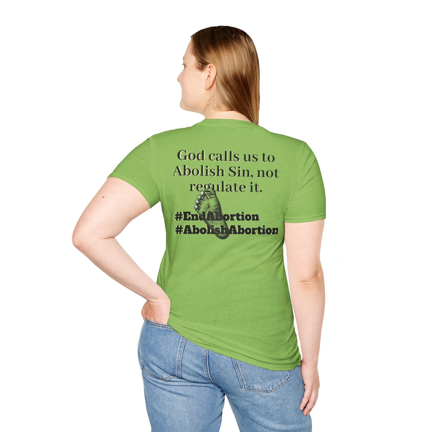 Abolish Abortion T-Shirt - Jeremiah 1:5
