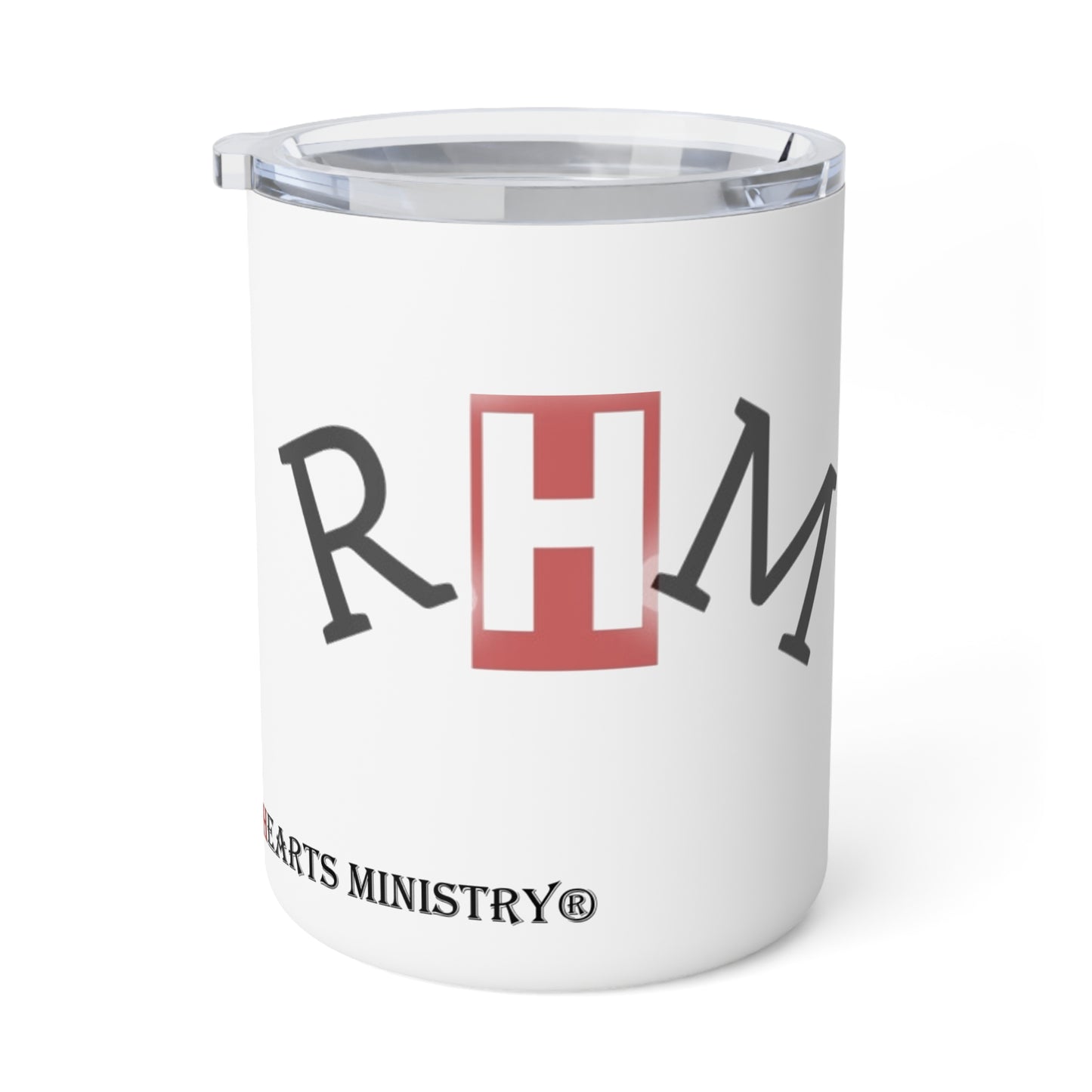 Cup- RHM Insulated Coffee Mug — "Repent Hearts Ministry" 10oz Travel Tumbler