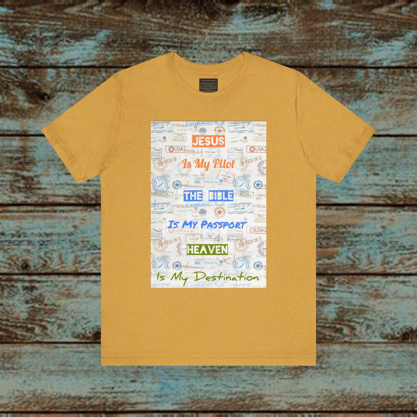 Faith Based T-Shirt - Jesus is My Pilot