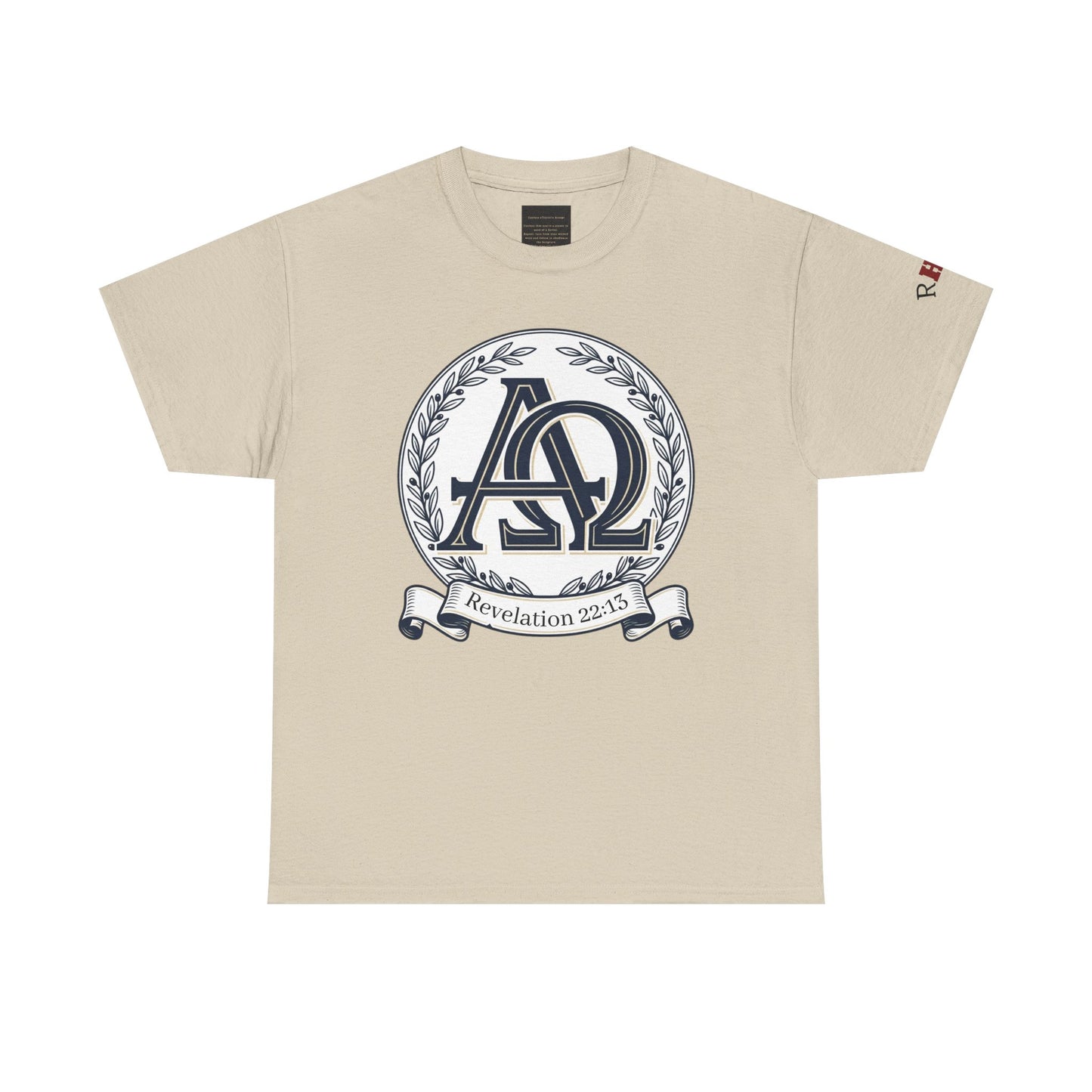 Alpha Omega T-shirt "I Am the First & the Last" Names of Jesus