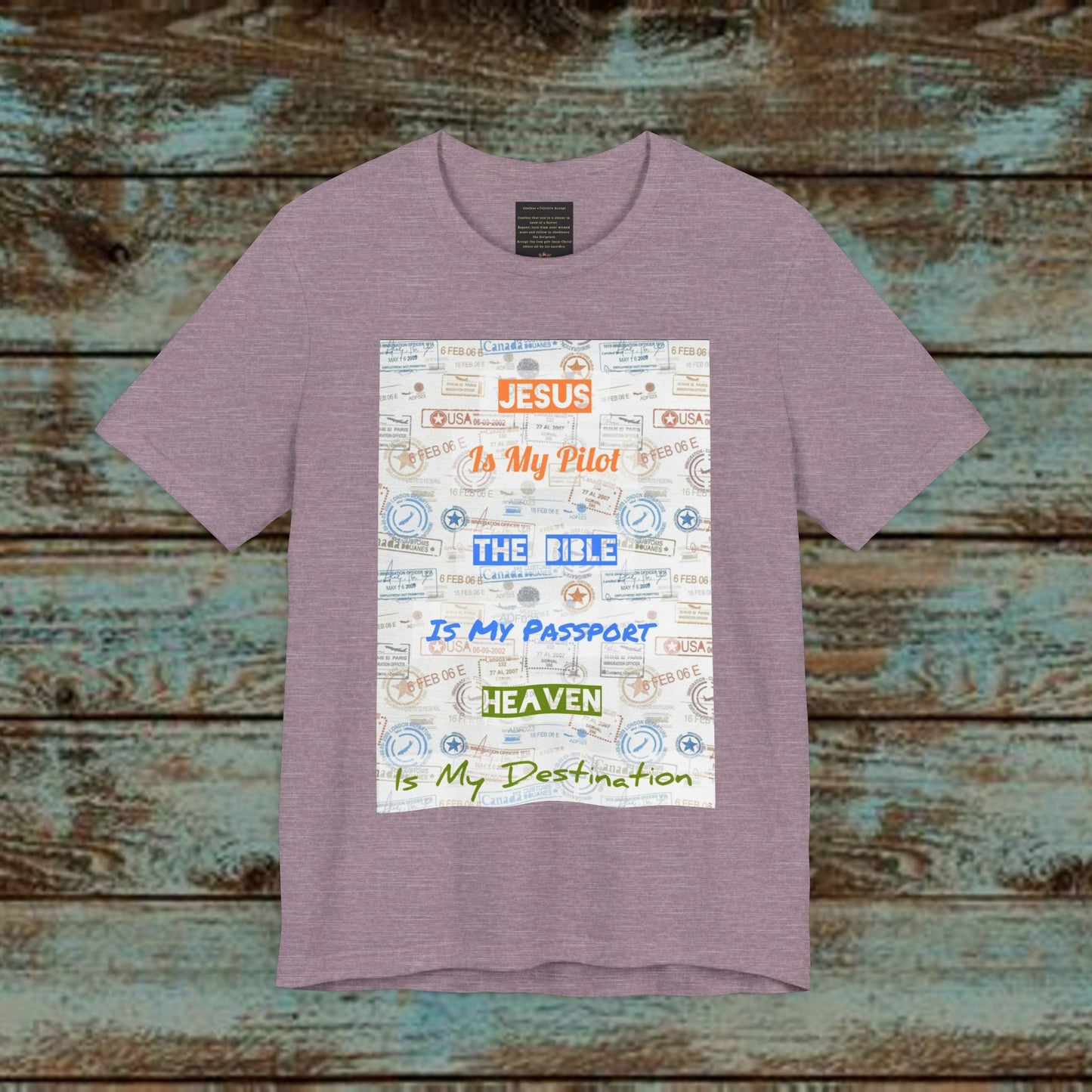 Faith Based T-Shirt - Jesus is My Pilot