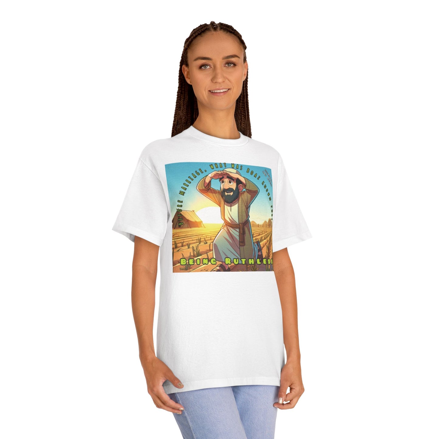 Biblical Dad Joke: Ruthless Humor- T-shirt