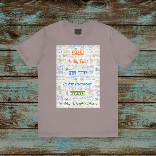 Faith Based T-Shirt - Jesus is My Pilot