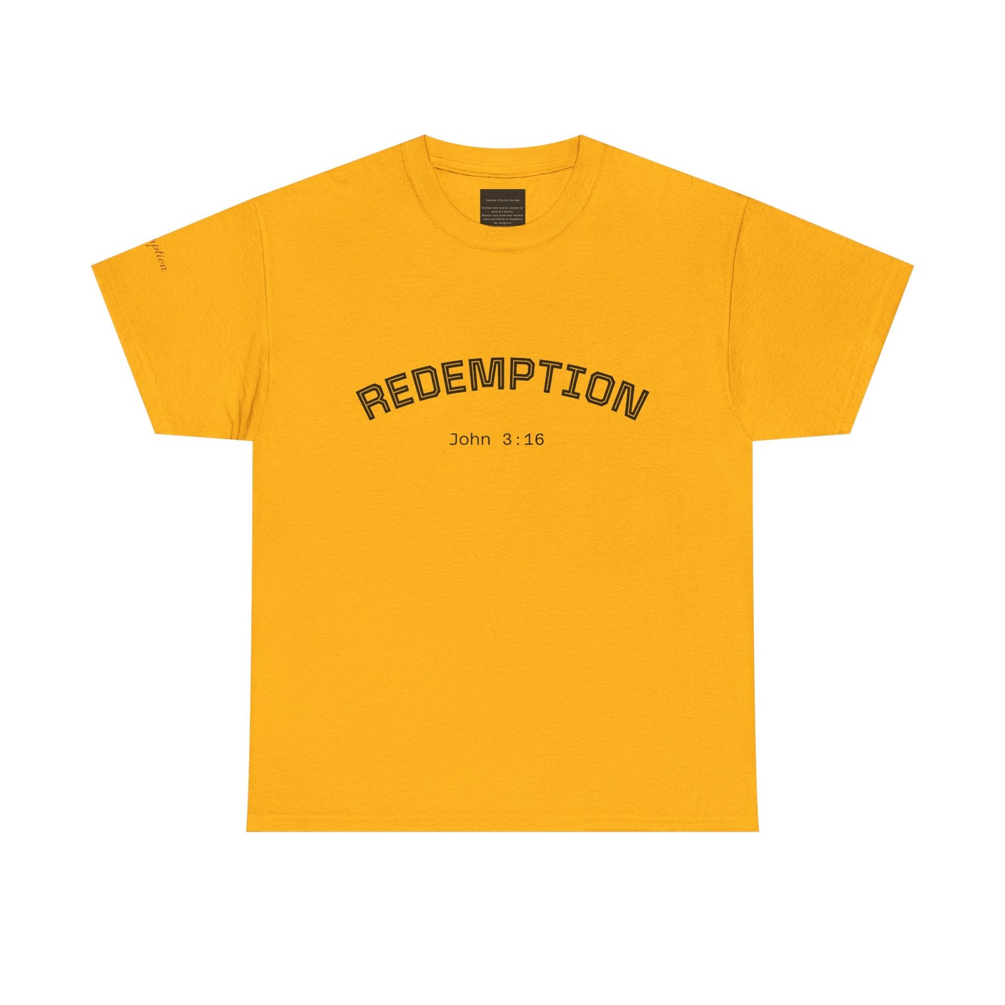 Redemption John 3:16 T-Shirt — Scripture Tee