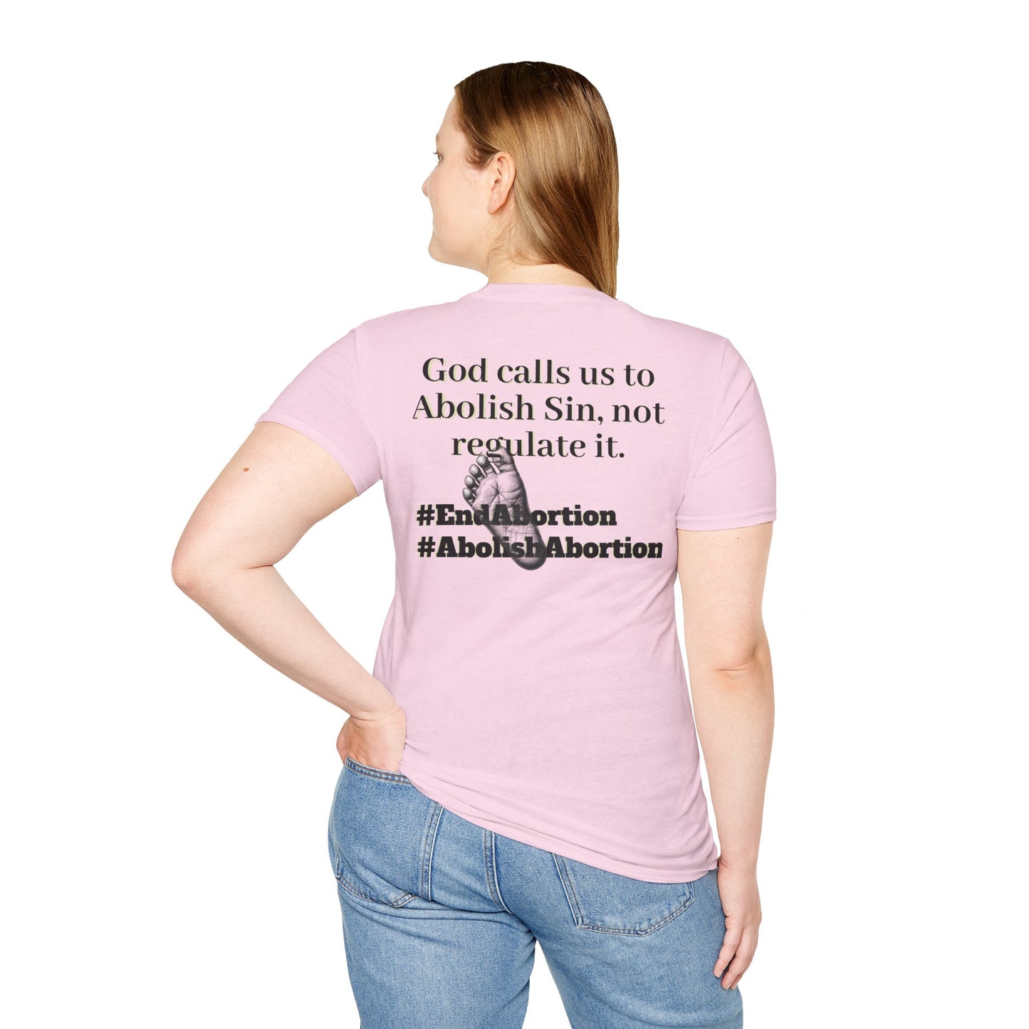 Abolish Abortion T-Shirt - Jeremiah 1:5