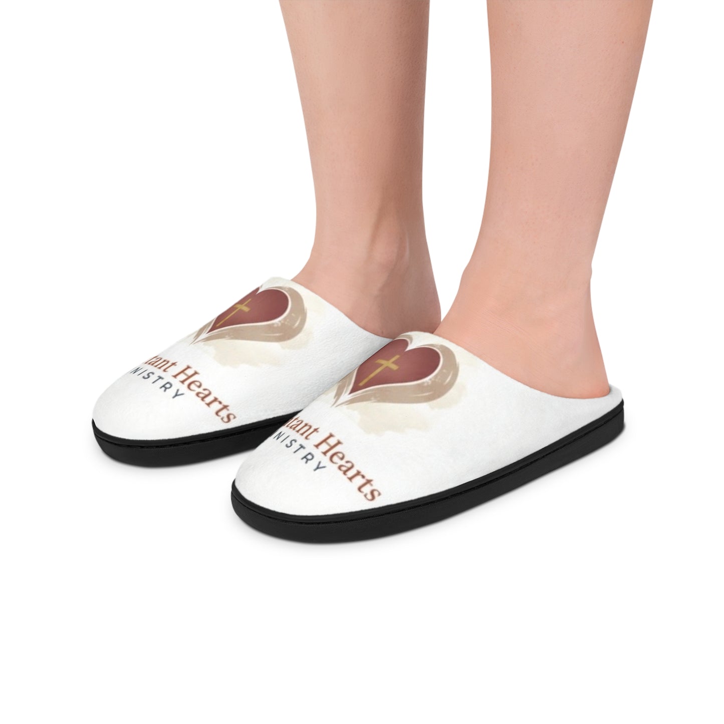 Women's Indoor Slippers- Repentant Heart Ministry — Faith-Inspired Comfort
