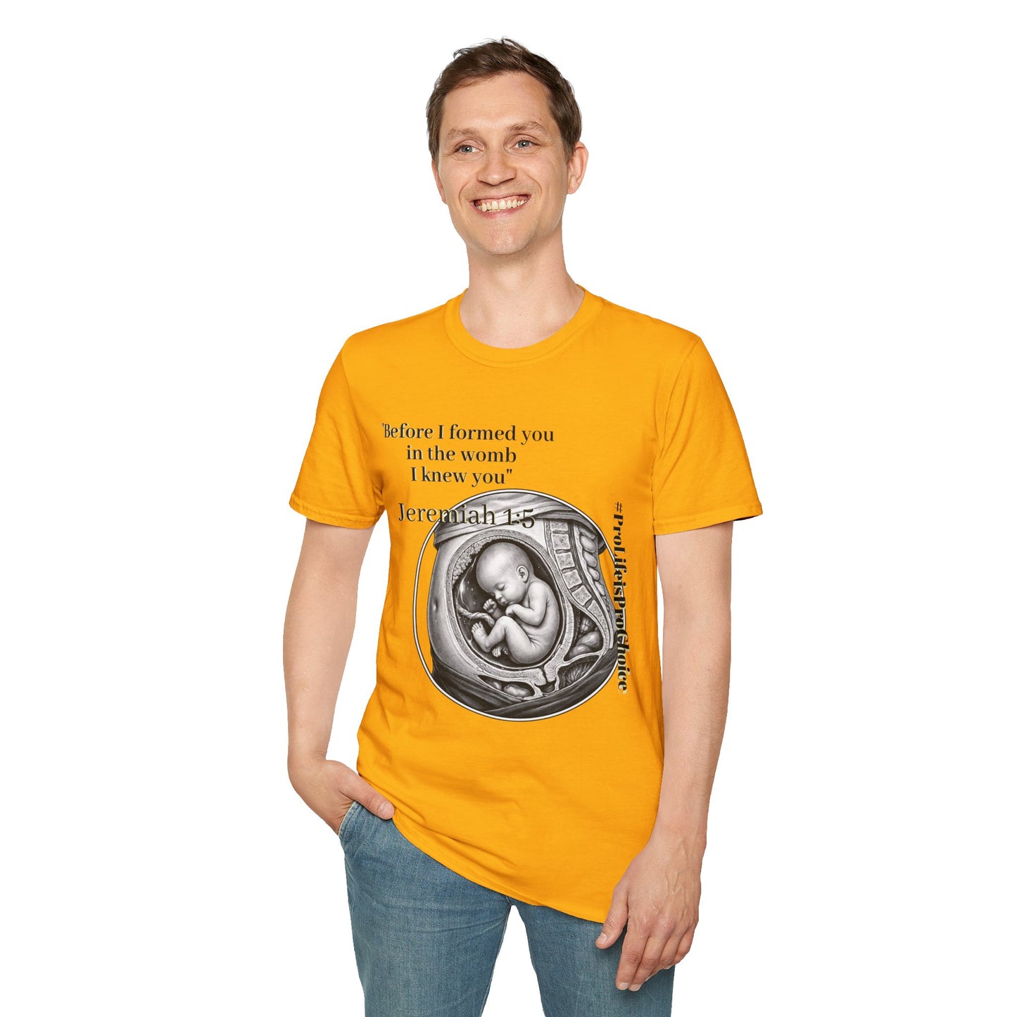 Abolish Abortion T-Shirt - Jeremiah 1:5