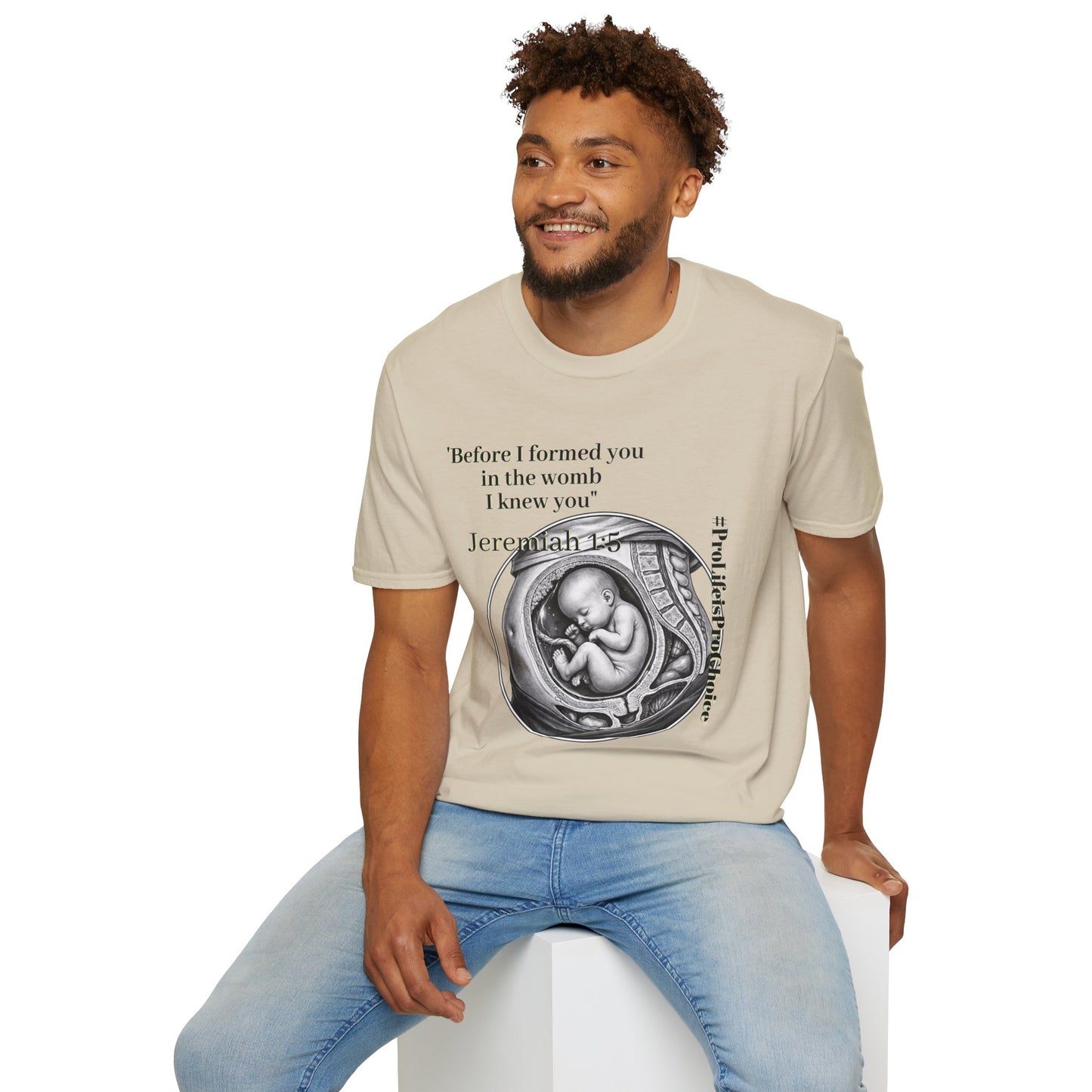 Abolish Abortion T-Shirt - Jeremiah 1:5