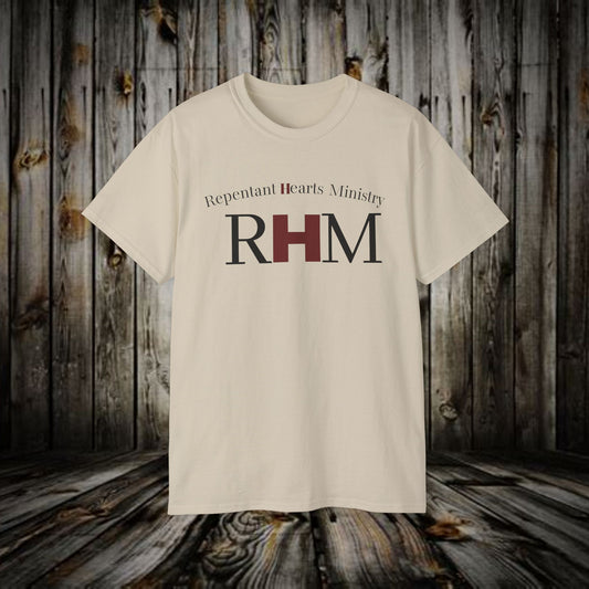 Biblical- Repentant Hearts Ministry (RHM) T-Shirt — Christian Faith Ministry Tee