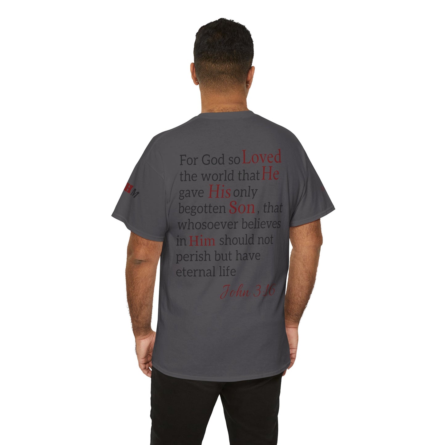 Redemption John 3:16 T-Shirt — Scripture Tee