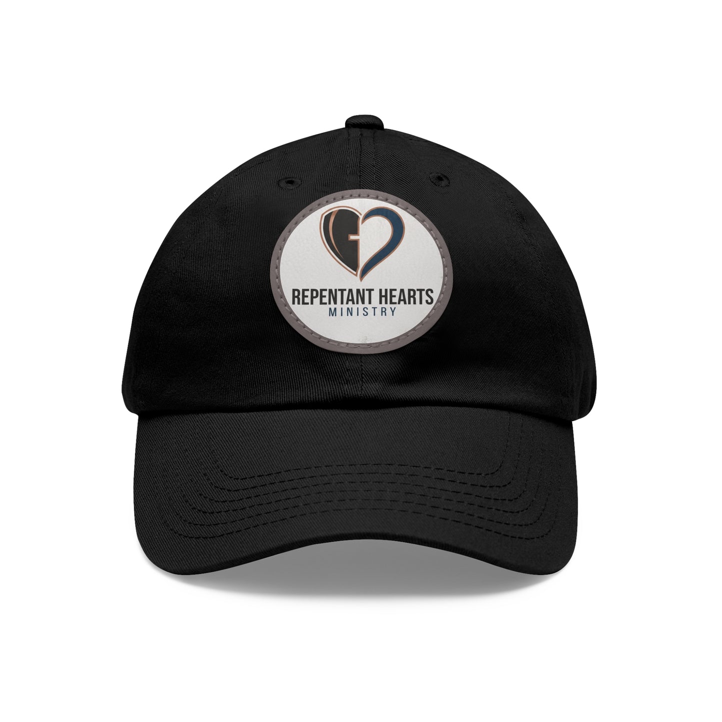 Repentant Hearts Ministry Leather Patch Hat