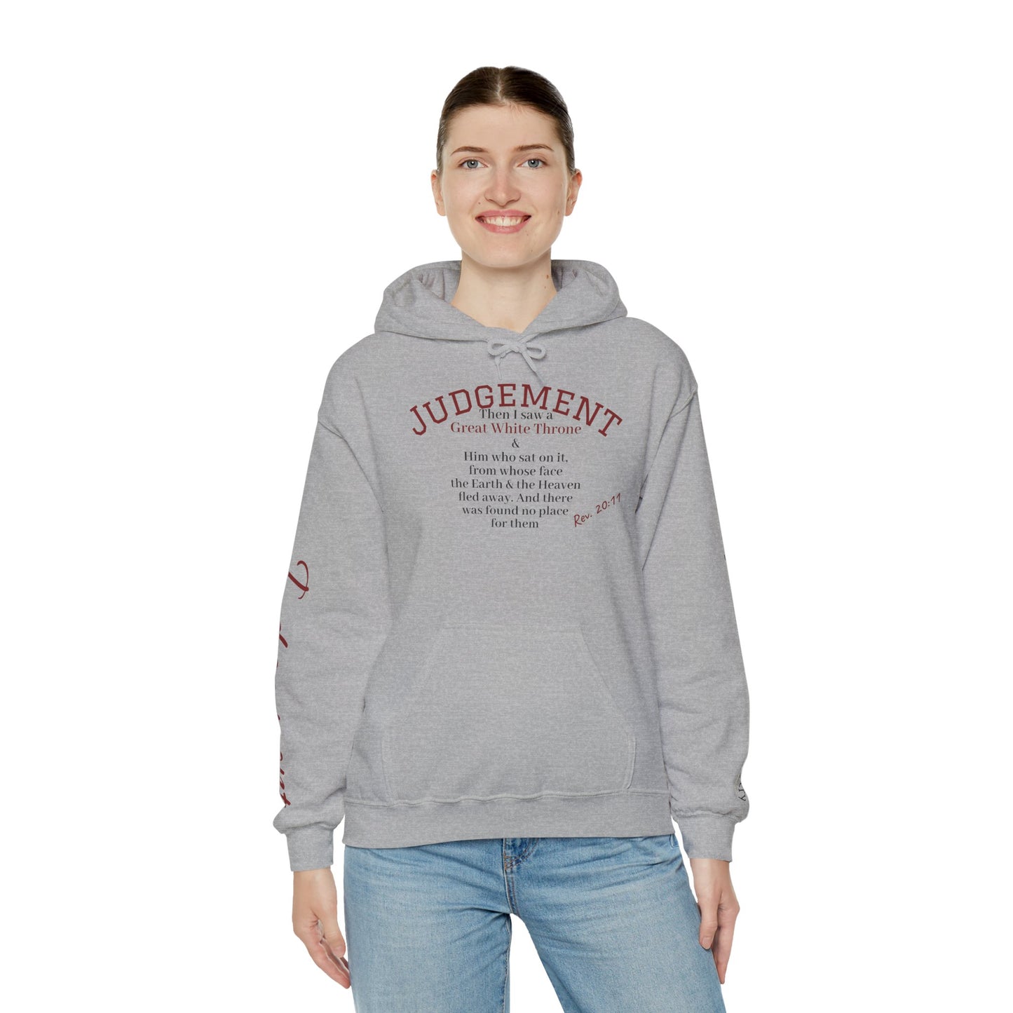 Judgment hoodie- Revelation and 2 Corinthians scripture