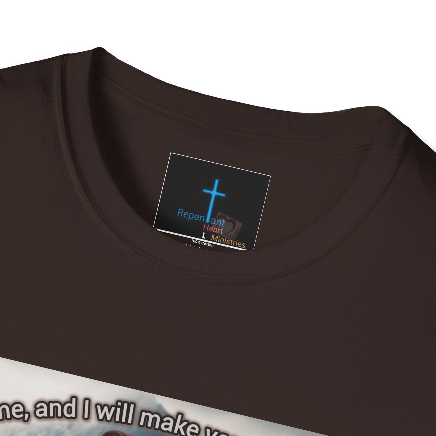 Matthew 4:19 - Jesus T-Shirt -  Design